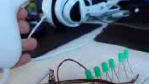 Arduino + nunchuck ledbar