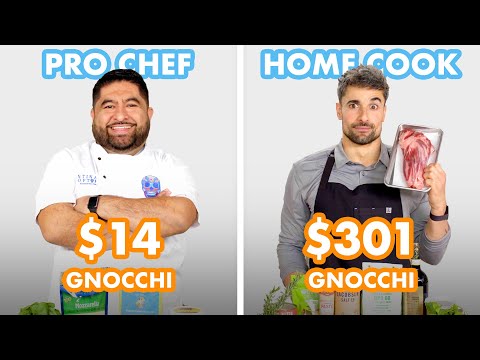 $301 vs $14 Gnocchi: Pro Chef & Home Cook Swap Ingredients 