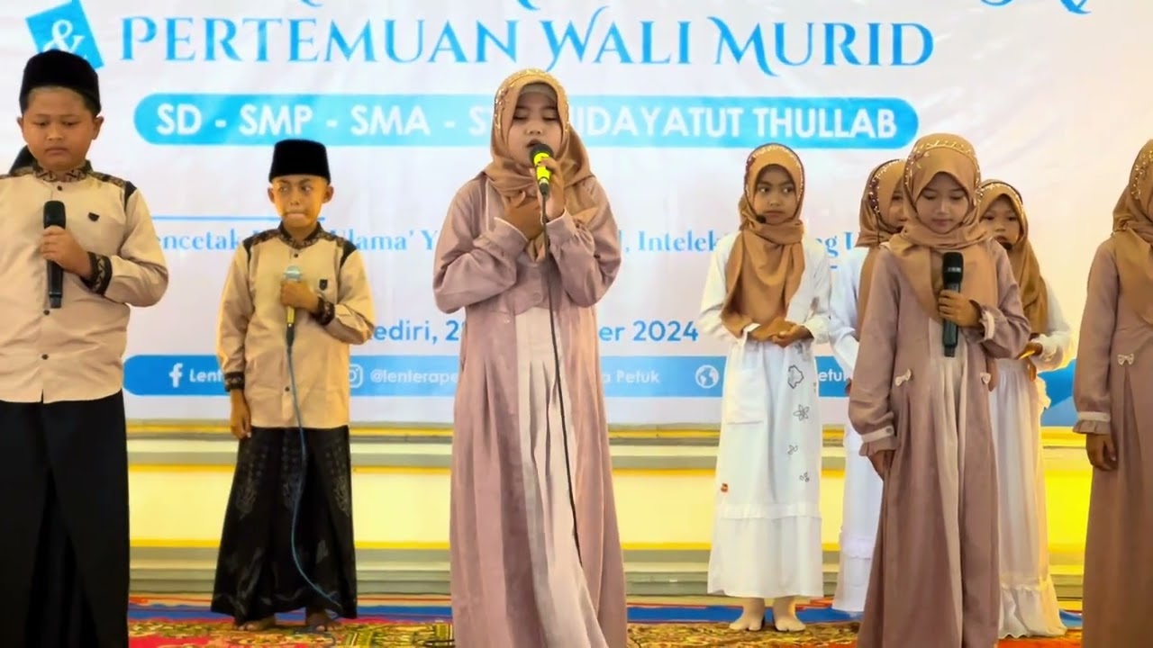 CEREMONIAL PERTEMUAN WALI SANTRI & TA'DHIM MAULID NABI MUHAMMAD SAW - YPI HIDAYATUT THULLAB PETUK