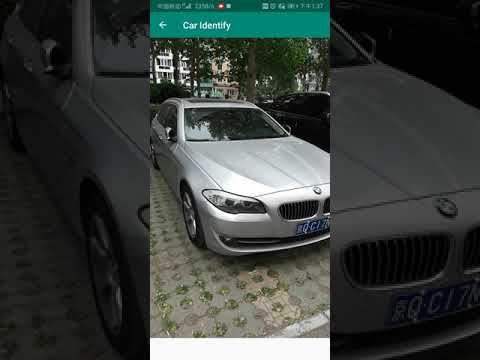 基于深度学习的车型识别APP-演示视频
