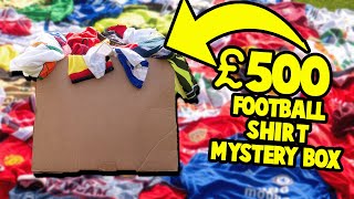 Opening a £500 CLASSIC football shirt MYSTERY BOX!