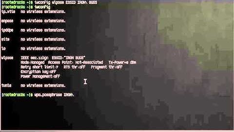 DracOs Linux - How to connect WPA/WPA2-PSK wifi via Command Line