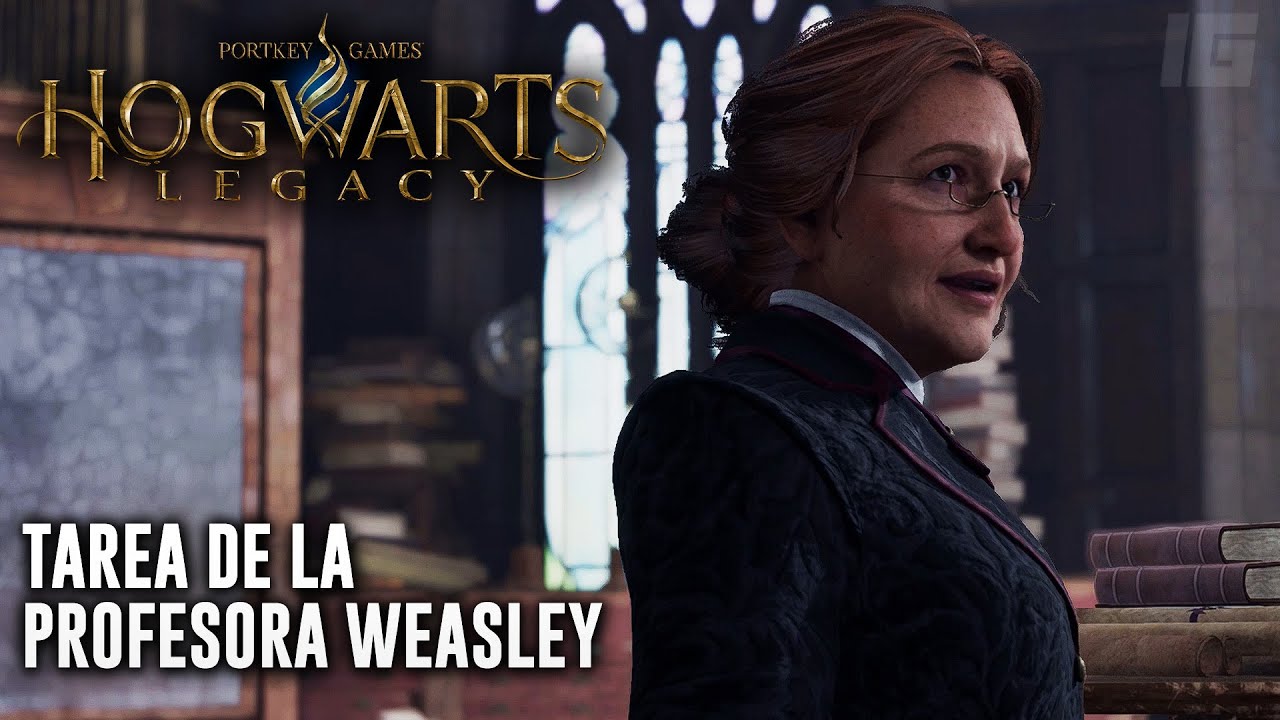Hogwarts Legacy - Tarea de la Profesora Weasley +TODAS LAS RESPUESTAS ...