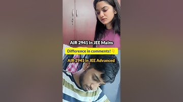 😵‍💫JEE Mains vs JEE Advanced!💯| IIT Motivation | JEE Mains 2025 | JEE 2026 #iit #jee #shorts