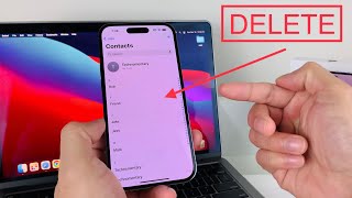 How to Delete ALL Contacts on iPhone (2 Methods) screenshot 4