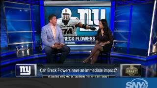 David Diehl talks New York Giants draft