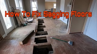 How to Fix Sagging Floors by Projects by Knight 14,672 views 3 years ago 6 minutes, 15 seconds