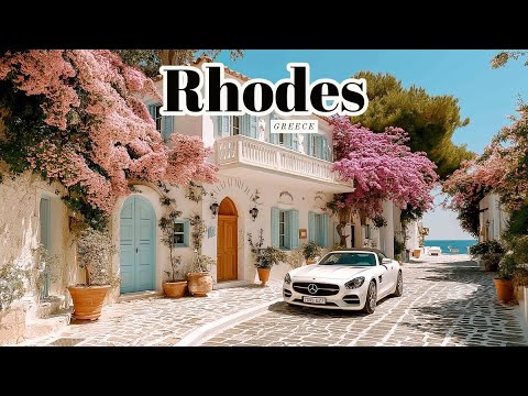 Ρόδος, Ελλάδα 🇬🇷 – Καλοκαίρι 4Κ Πεζοπορία – Video