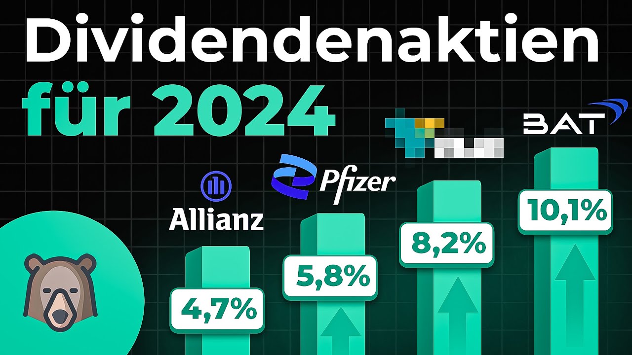  Die besten DIVIDENDEN Aktien für 2024! - YouTube 