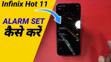 How to Set Alarm in Infinix Hot 11 | Infinix Hot 11 Alarm Setting | @akstech4u