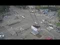 В Новокузнецке автоледи проехала на «красный» и спровоцировала серьёзную аварию