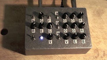 EOTEN B R - Rhythmic noise/drone synth with fuzz and crushing tremolo