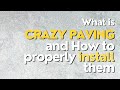 CRAZY PAVING: What they are and Professional Advise How to properly Install them by Armstone