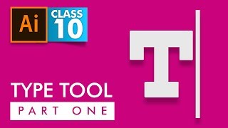 Adobe Illustrator - Type Tool Part 1 - Class 10 - Urdu / Hindi screenshot 5