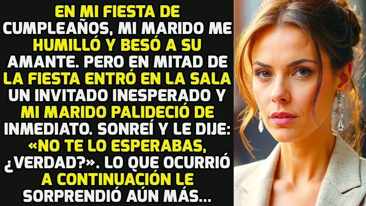 En Mi Fiesta De Cumpleaños, Mi Marido Me Humilló Y Besó A Su Amante, Pero Yo... HISTORIAS LA VIDA