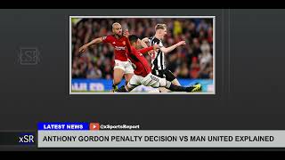 Anthony Gordon Penalty Decision Vs Man United Explained