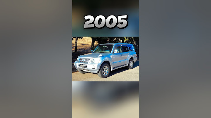 Evolution of Mitsubishi Pajero (1990/2024)#mitsubishi #pajero #evolution #pajerosport #viral #shorts
