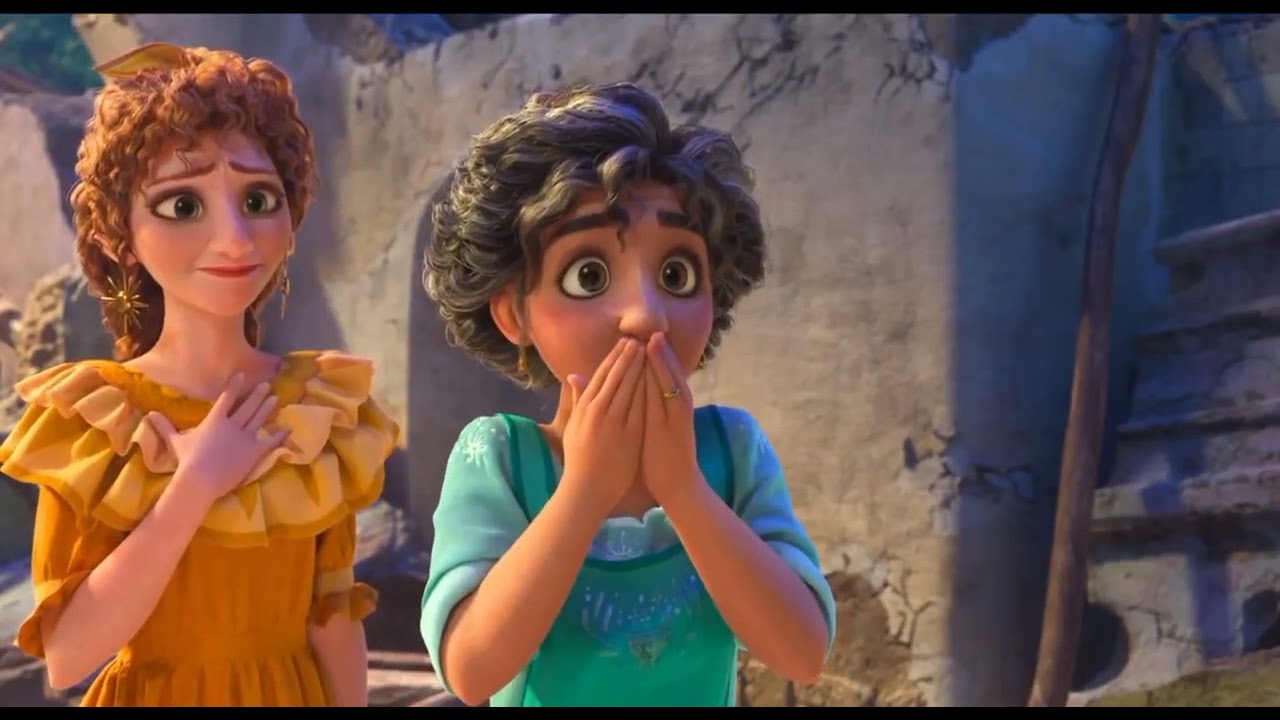 Encanto but Just Bruno all scenes  Bruno back home clip