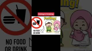 5 Things BREAK Your FAST In RAMADAN!☪️😱❌ #islam #muslim #ramadan #shorts