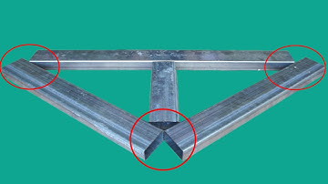 những cách tạo góc cho kèo sắt chuẩn và đẹp nhưng 99% thợ hàn đều không biết