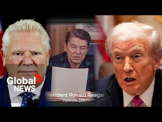 Doug Ford reacts to Trump ending trade talks with Canada after Ontario anti-tariff ad