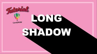 Long Shadow Effect in Corel Draw (How&To)