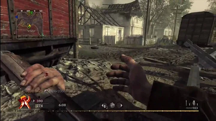 Call of Duty 5: World at War - Team Deathmatch on Upheaval w/ Hockey Glory