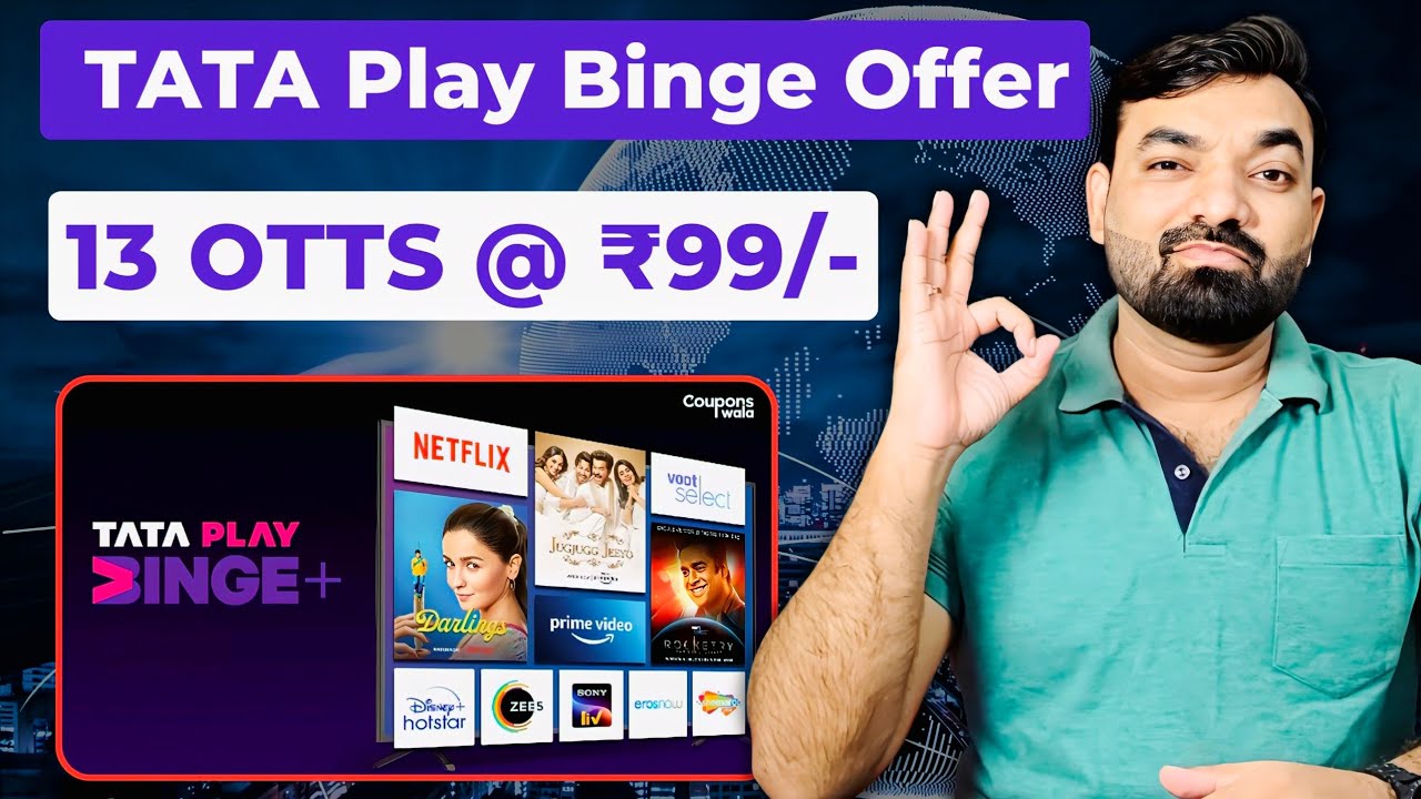 TATA Play Binge Offer | 13 OTTs In Rs. 99 Only 