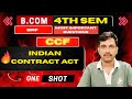 B. Com 4th Semester (CCF) Indian Contract Act @vinodtarasandipClasses