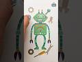 DIY Fun Robot Stickers: Create Your Own Whimsical Designs That WOW! #art #diy #sticker #robot #fun