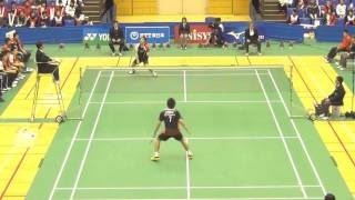 桃田賢斗 × 上田拓馬 2nd バドミントン日本リーグ2013-1223