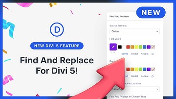 Introducing Find And Replace For Divi 5!