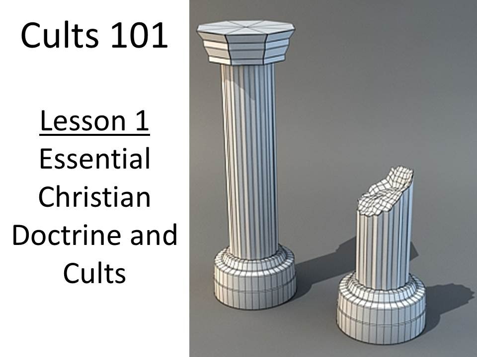Cults 101: Intro to Essential Christian Doctrine and Cults - YouTube