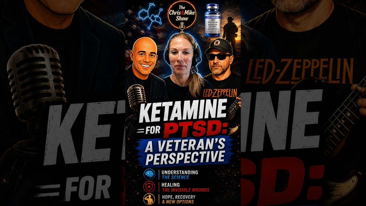 Ketamine for PTSD: A Veteran's Perspective #ChrisandMike #Real #Raw #Relevant #PTSD #Depression #Vet
