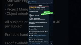 Software engineering handwritten notes available at just #softwareengineering #handwrittennotes