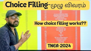 Choice filling- முழு விவரம்| How its works??-TNEA-2024