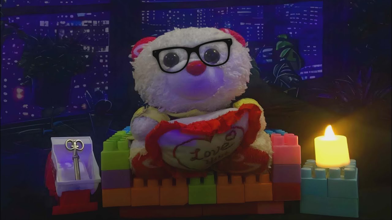 ASMR || Therapy with a Teddy Bear || dealing with a toxic 