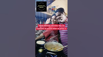 Cloud Kitchen Journey Day 23 #cloudkitchenjourney #cloudkitchen #shorts #shortsfeed #onlinebusiness