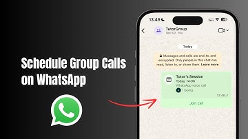 How to Schedule WhatsApp Group Calls?