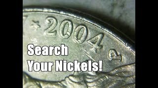 Search Your 2004 Jefferson Nickels for This Valuable Variety  Sought After by Nickel Enthusiasts!