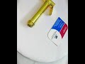 Gold plating on bathroom fittings| Ss gold spray | Electro plating machine | Call...+91 7666464851