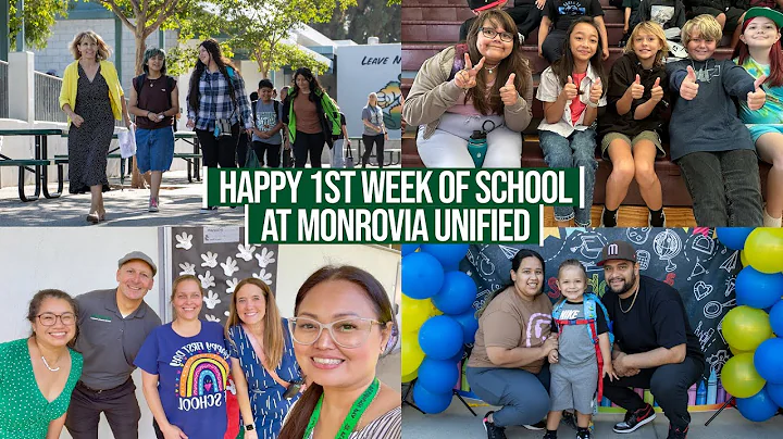 Highlights of MUSD's First Week of 2023-24 School Year