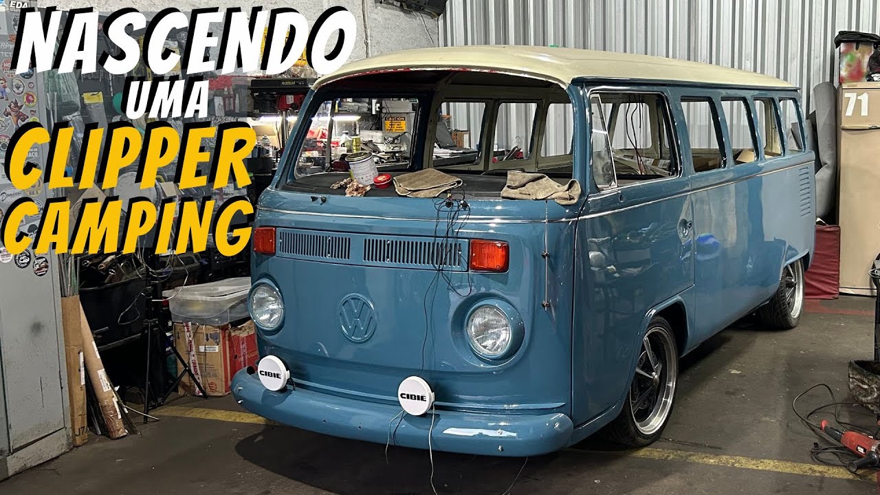 Transformando uma Kombi Clipper em Camping! Banco Cama, Frigobar e Muito Mais!