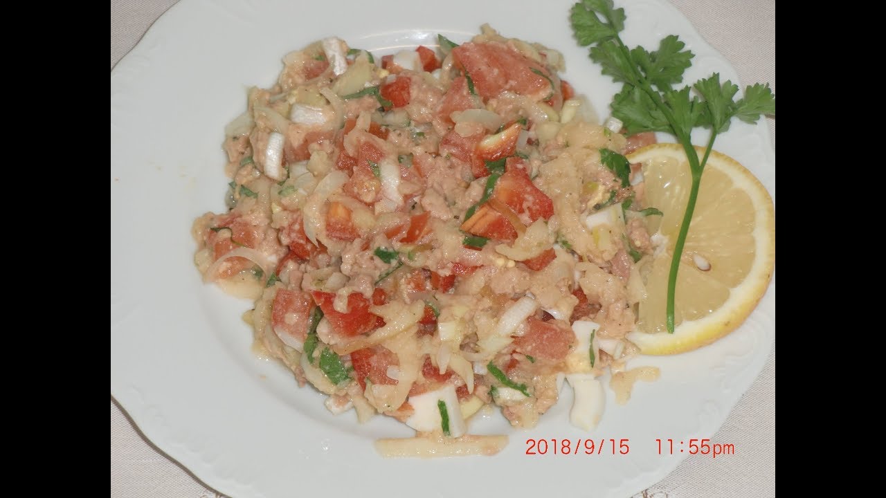 ⁣Салат с печенью трески/ Простой и вкусный