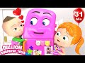 Refrigerator song | +More Nursery Rhymes & Kids Songs | Learn with BST
