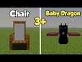 3+ Crazy Build Hacks | Minecraft!
