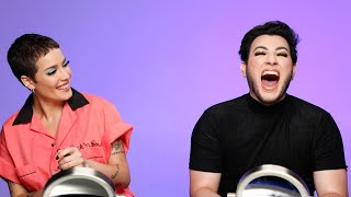 Get ready with me and HALSEY! Spilling the tea on about-face