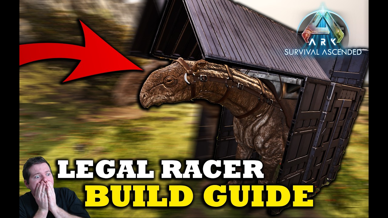 LEGAL OP RACER BUILD GUIDE: ARK SURVIVAL ASCENDED (HOW TO NOT BE A NOOB ...