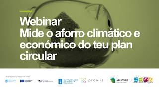Webinar | Como calcular o aforro climático e económico do teu plan de prevención do desperdicio