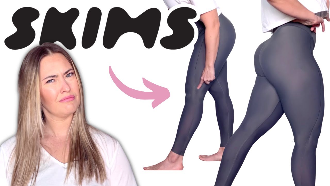 NEW SKIMS LEGGING TRY ON REVIEW / PERFORMANCE HIGH WAISTED 7/8